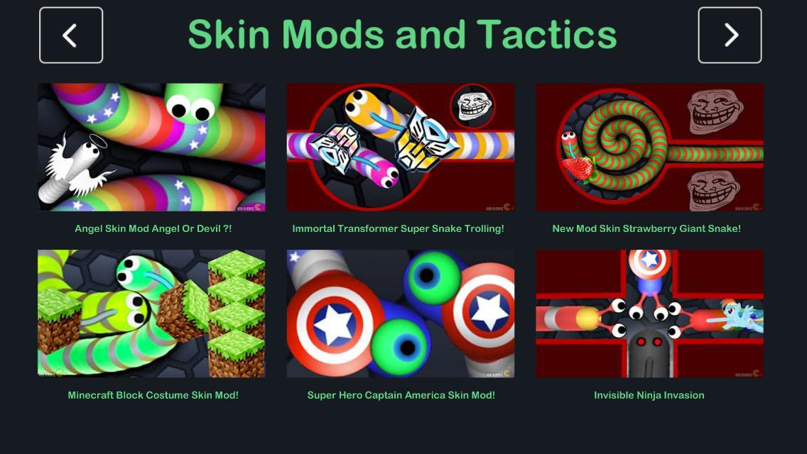 Download Mods Cheats Hacks - Slither.io android on PC